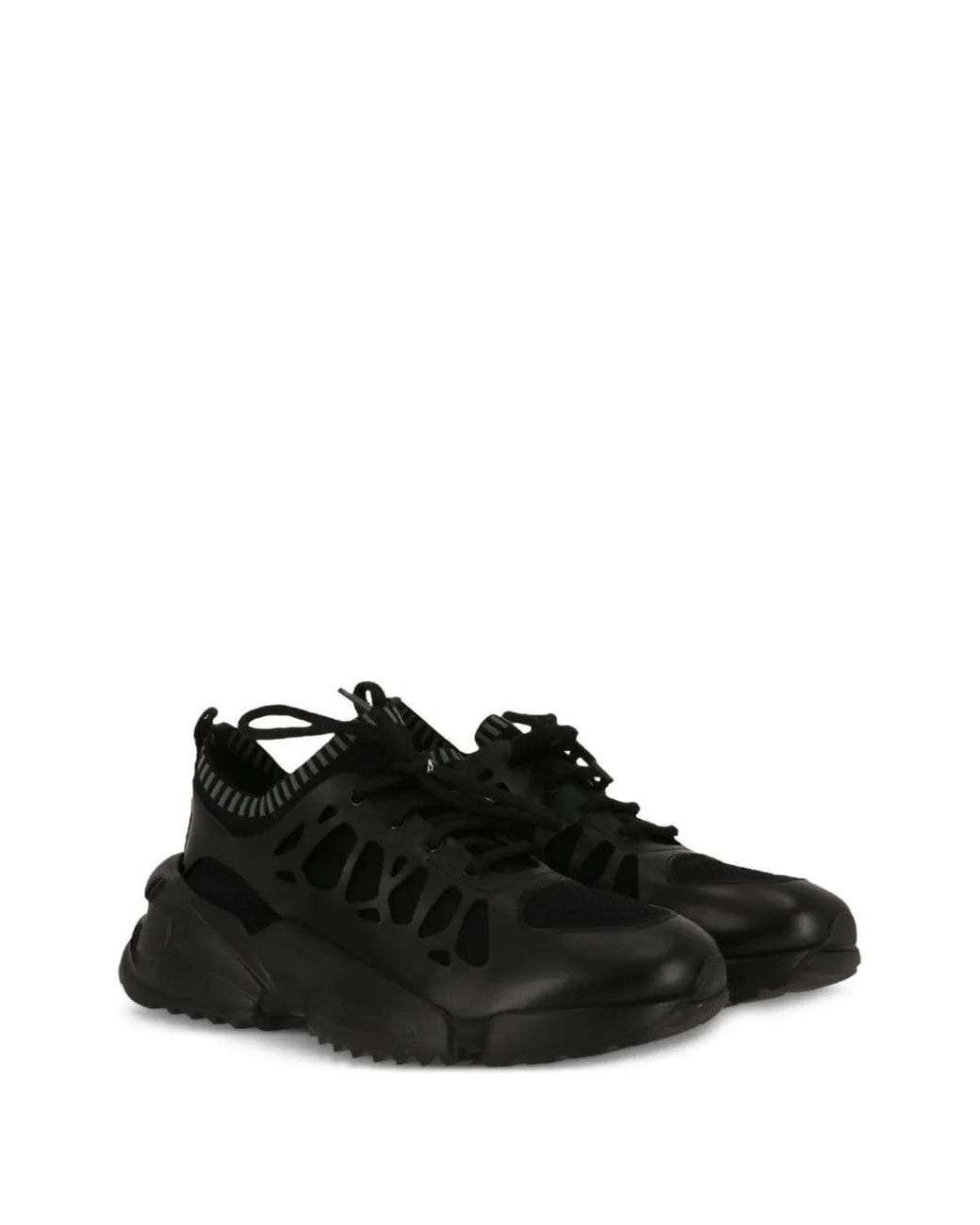 Ferragamo Black Ladies Sneakers, Us