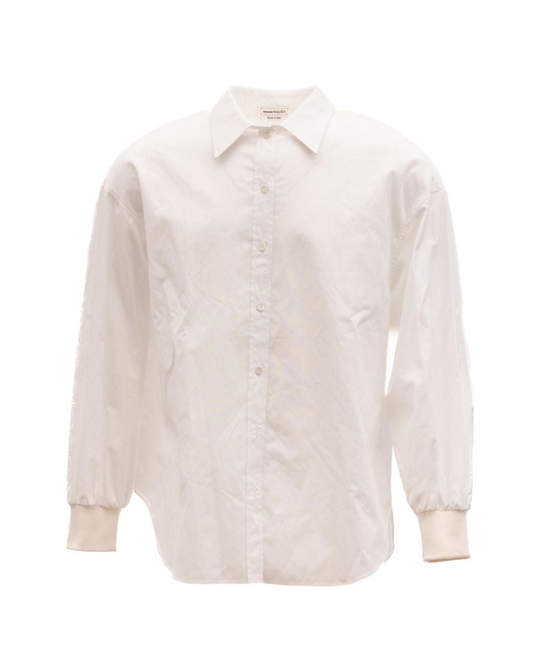 McQueen White Alexander Mcqueen Cotton Shirt