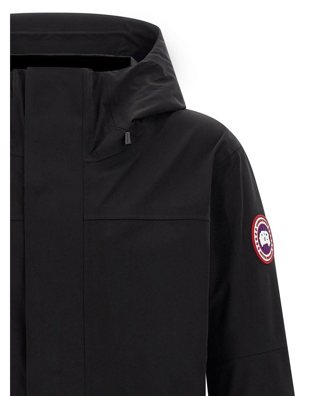 Canada Goose Black Rupert Rain Jacket for men