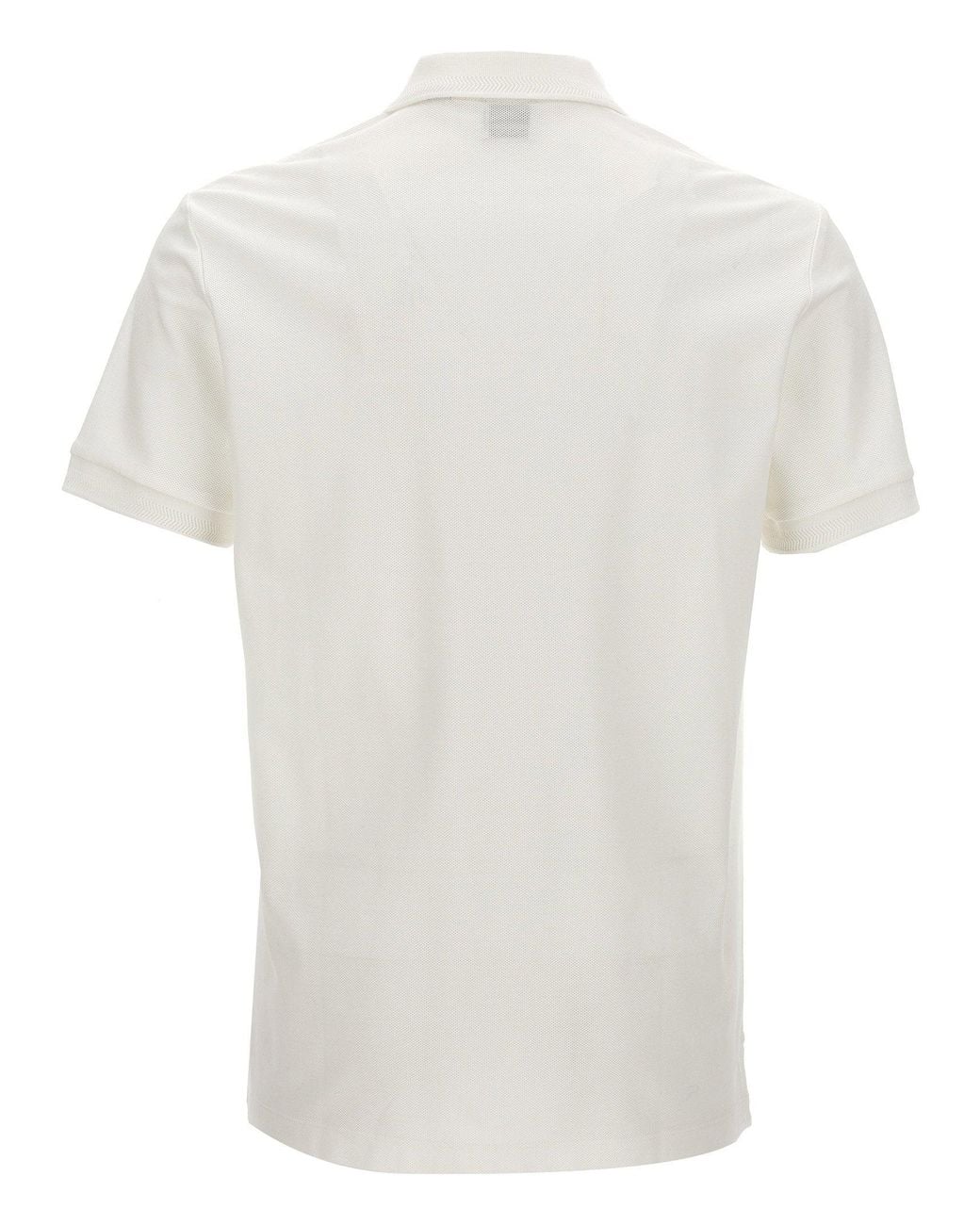 Burberry White Eddie Polo Shirt for men