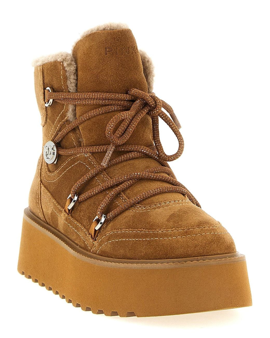 Pinko Brown Martina Ankle Boot