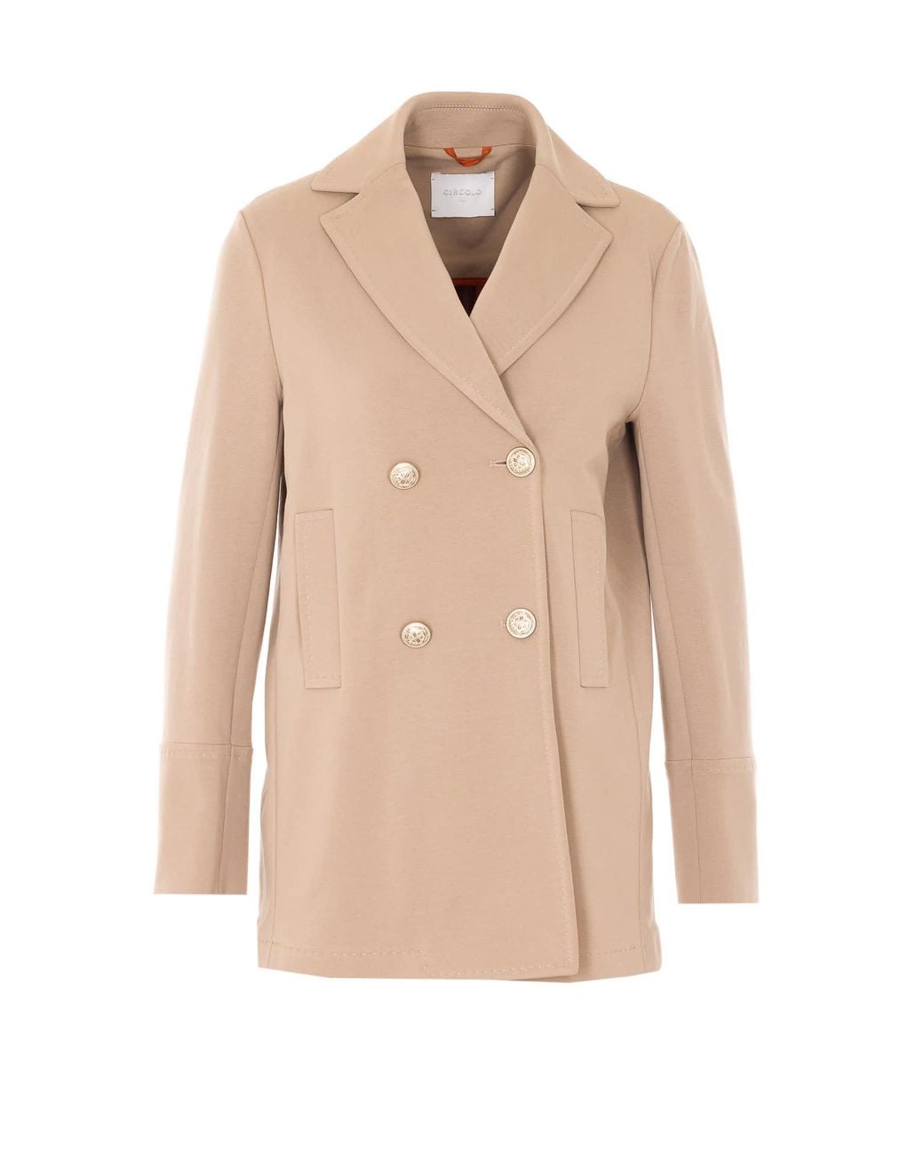 Circolo 1901 Natural Double Breasted Jacket