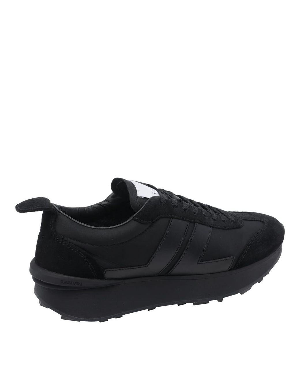 Lanvin Black Bumpr Sneakers for men