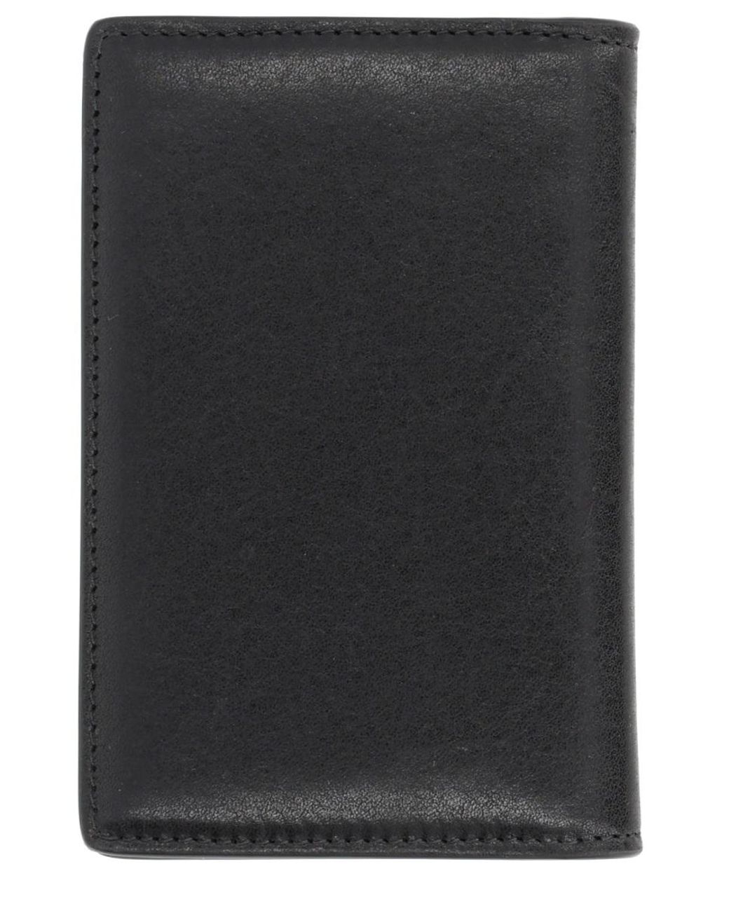 Dolce & Gabbana Black Dolce & Gabbana Logo-Applied Leather Card Case for men
