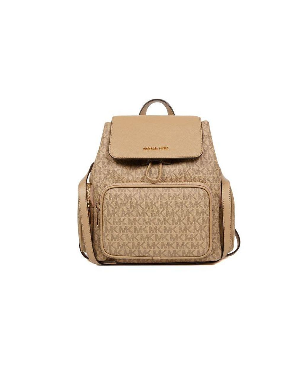 Michael Kors Natural Backpack Polyvinyl Chloride Bags Backpacks
