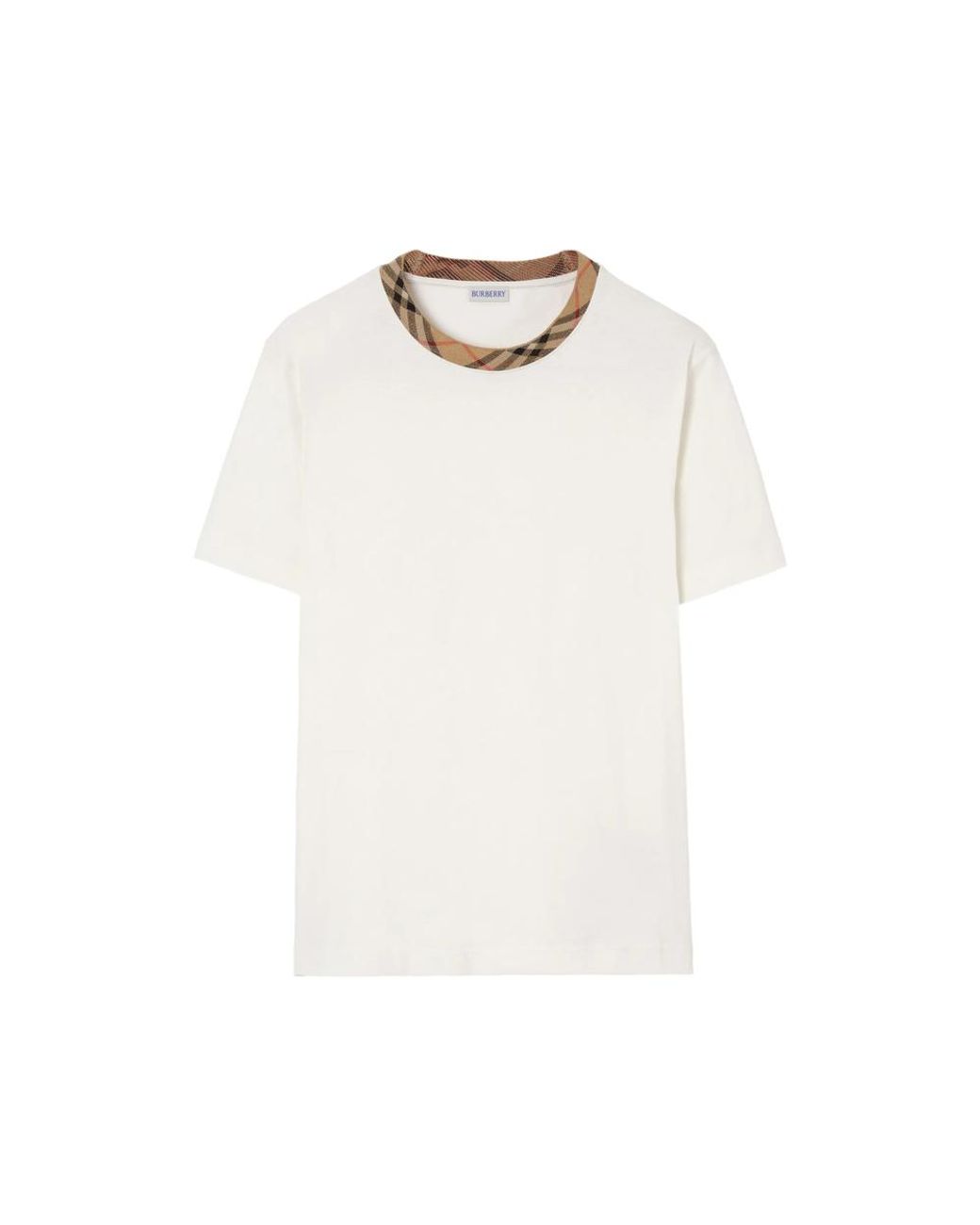 Burberry White Neutrals T-Shirts & Vests for men