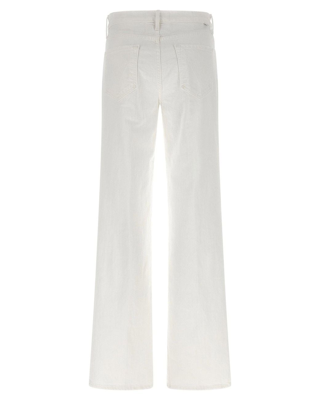 Mother White The Kick It Jeans