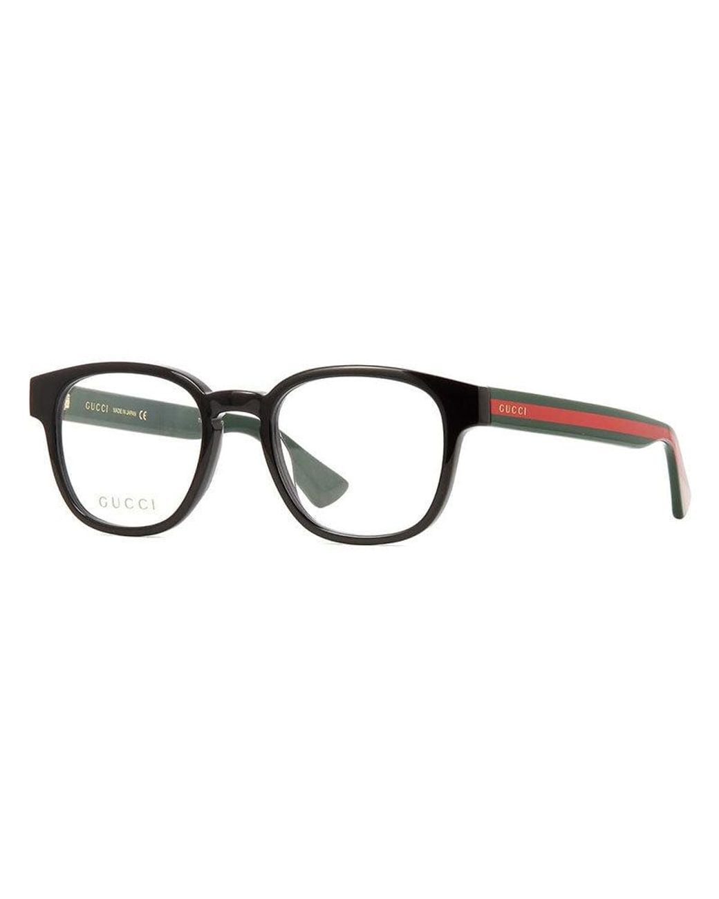 Gucci Black Frame And Lens Eyeglasses for men