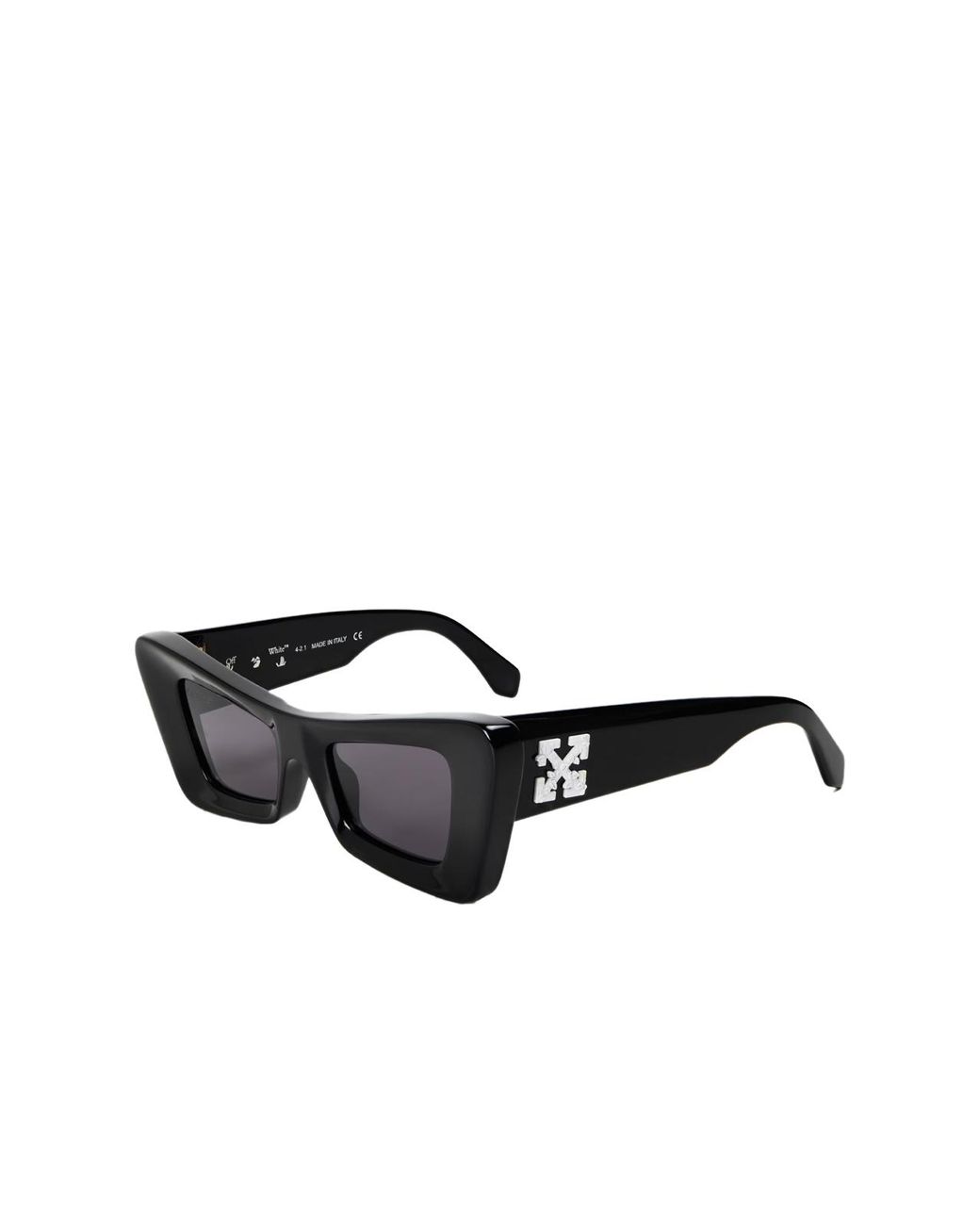Off-White c/o Virgil Abloh Black Arrow Logo Sunglasses