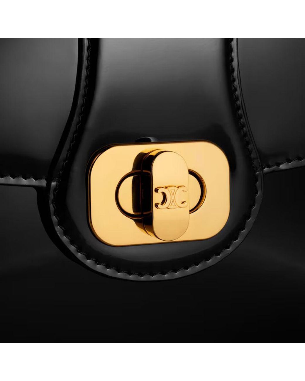 Céline Black Celine E25 Shoulder Bag