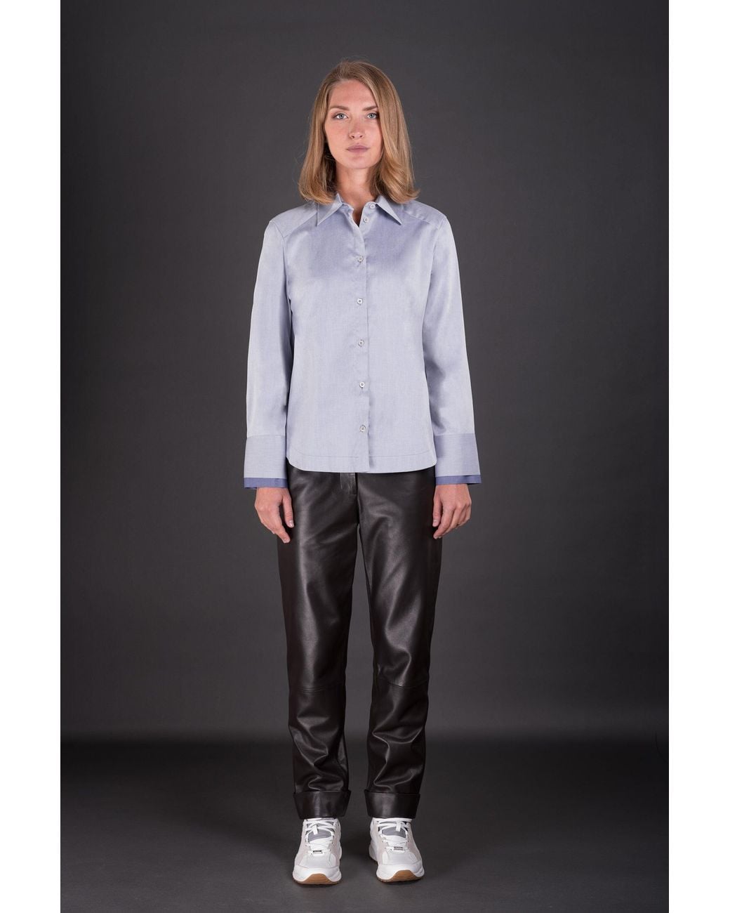 Moorer Black Light Tailored Shirt