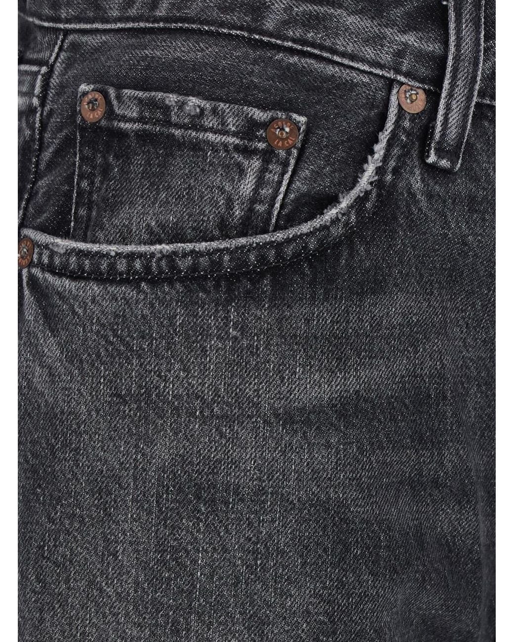 Agolde Gray Jeans Lana Cotton