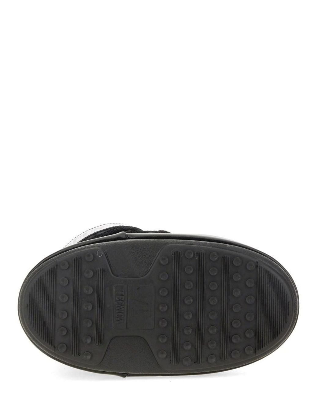 Moon Boot Black Boots Icon Glance Low Polyvinyl Chloride