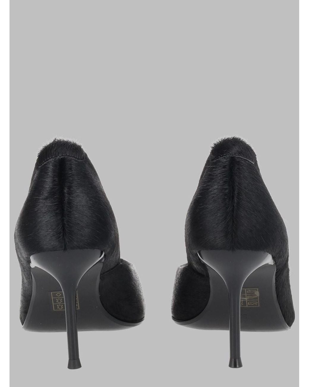 Senso Black Viktoria Ii Leather Court Shoes