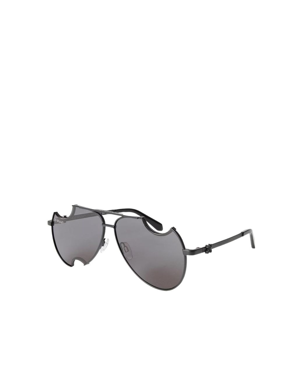 Off-White c/o Virgil Abloh White Dallas Meteor Logo Sunglasses Accessories for men