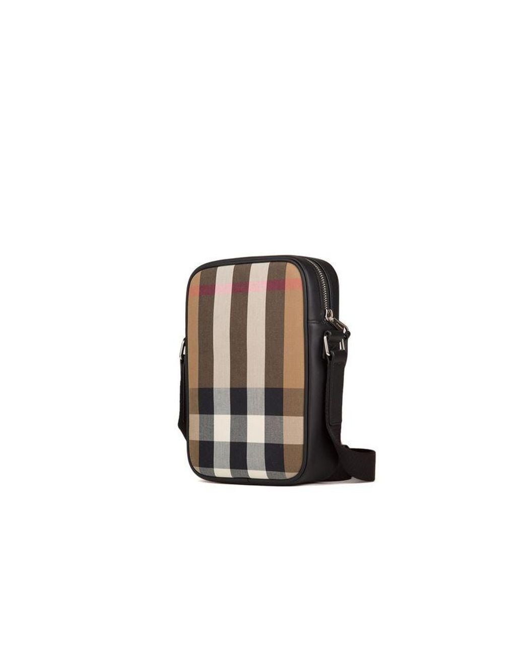 Burberry White Messenger Bag Cotton for men