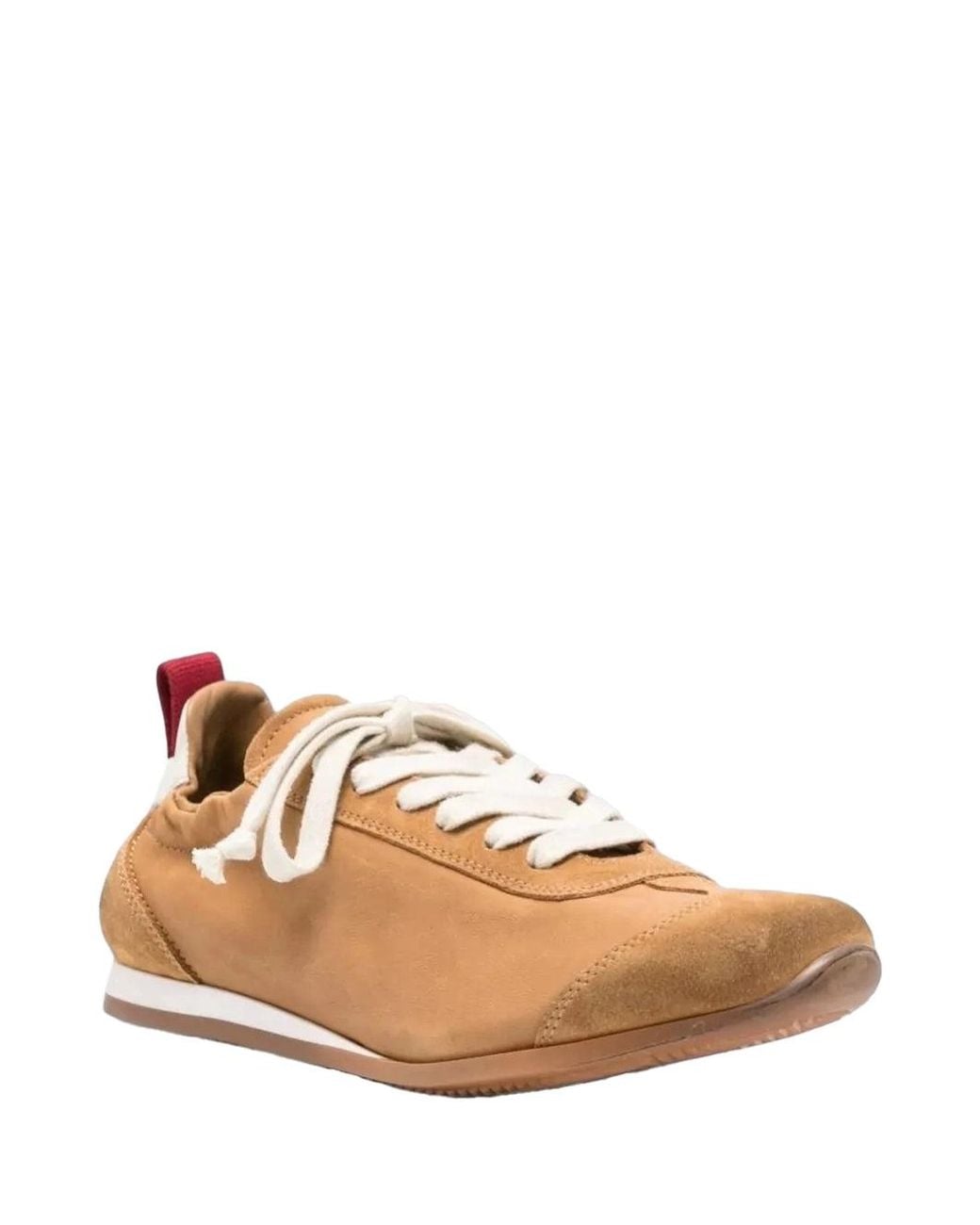 Uma Wang Multicolor Baseball Sneakers Mustard