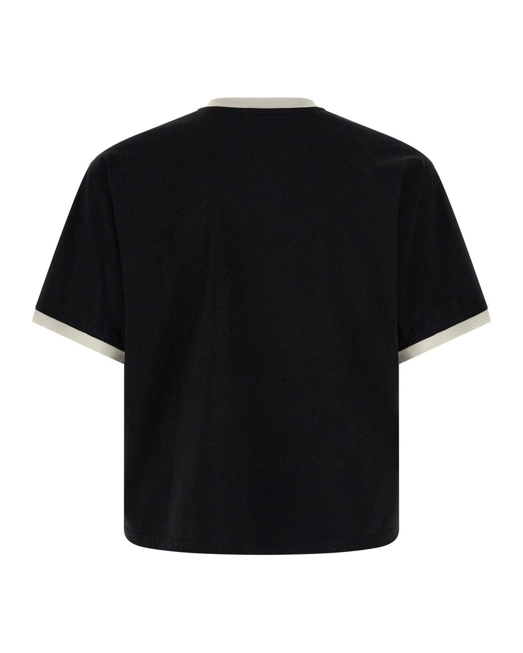 Versace Black Medusa Coin Logo-Print T-Shirt for men
