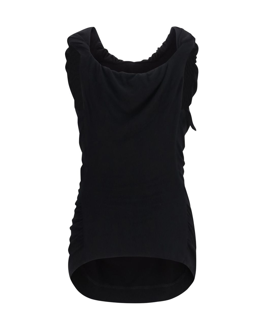 Vivienne Westwood Black Ginnie Jersey Top Viscose