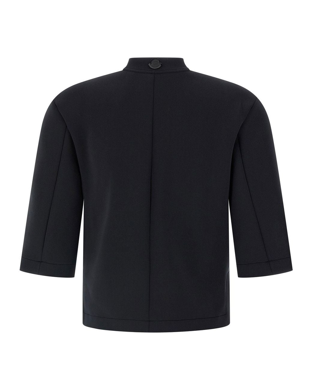 Moncler Genius Blue Scuba-Effect With High Neck Sweatshirt
