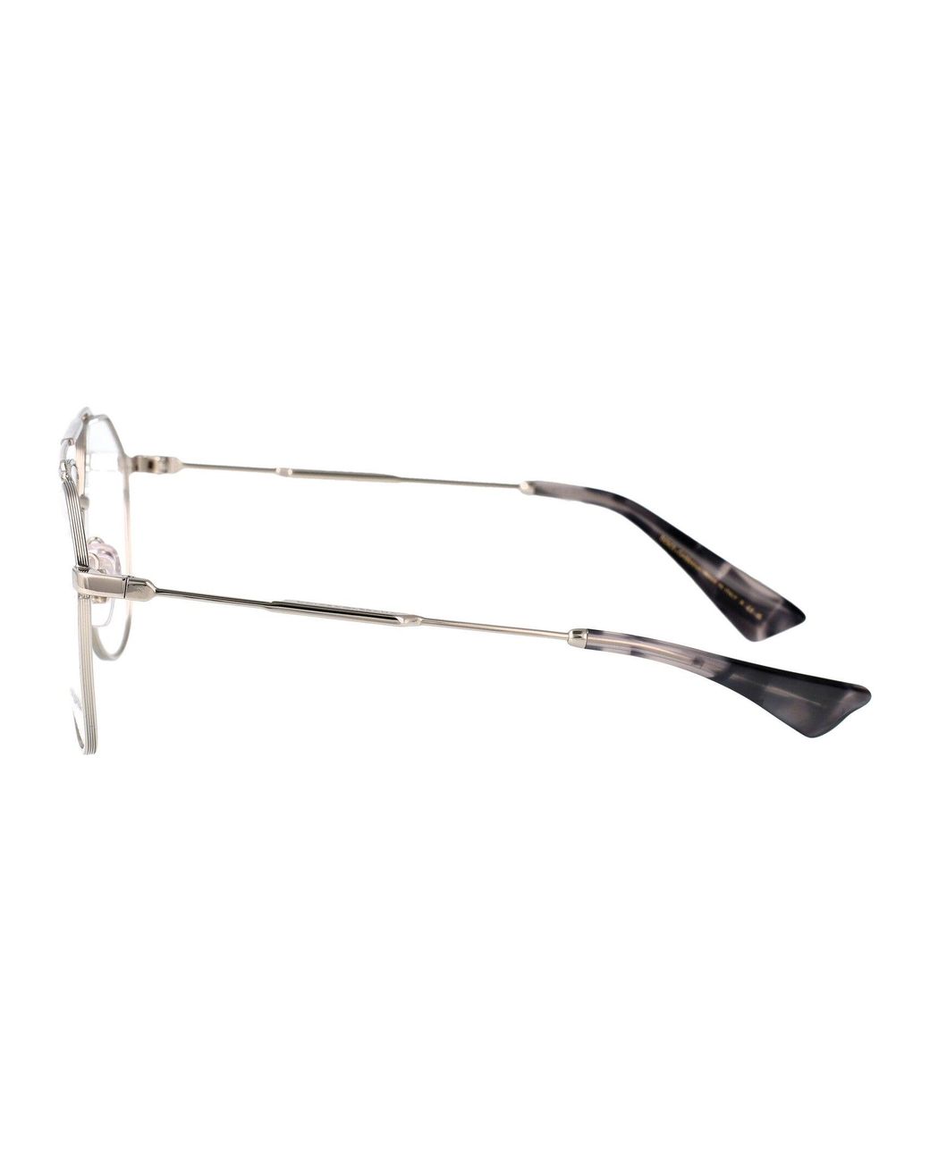Dolce & Gabbana Multicolor Dolce & Gabbana Metal Optical Glasses for men