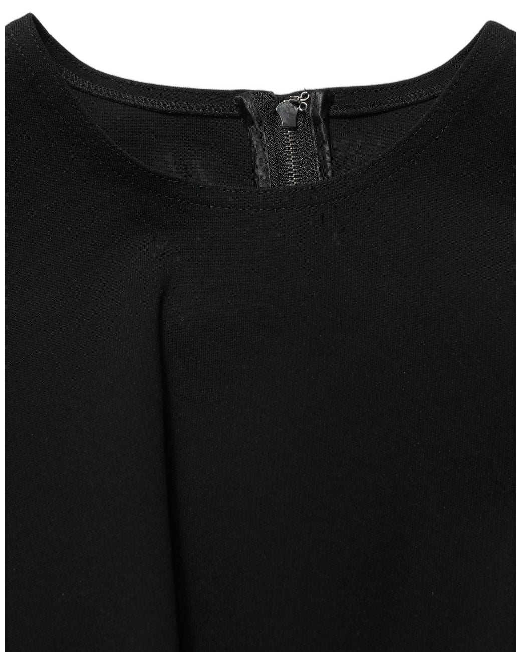 Dolce & Gabbana Black Cut Out Detail Sleeveless Maxi Dress