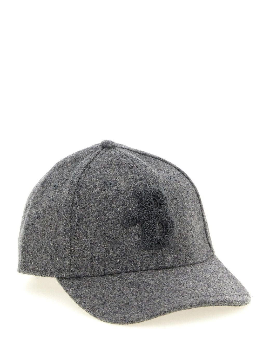 Ballantyne Gray Monogram Patch Baseball Cap for men