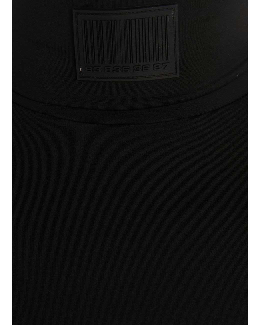 VTMNTS Black Logo Lycra Sweater for men