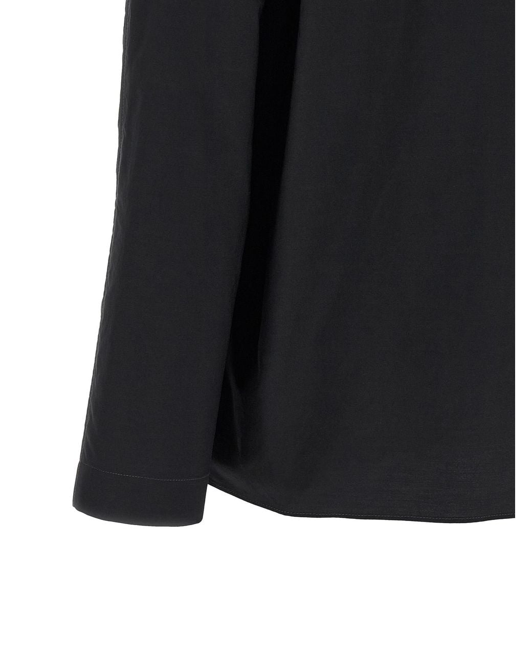Lemaire Black Ascot Blouse