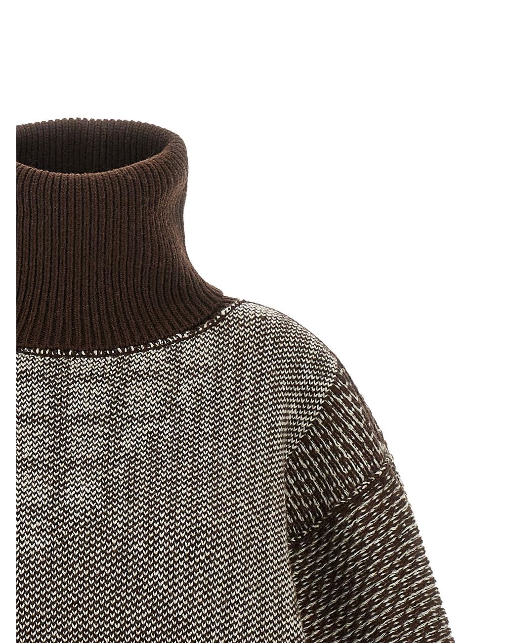 MM6 by Maison Margiela Gray Wool Short Dress