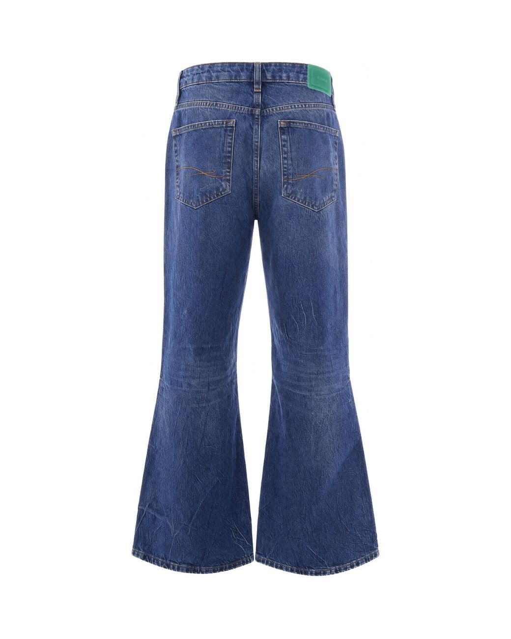 flâneur Blue Relaxed Jeans Cotton for men