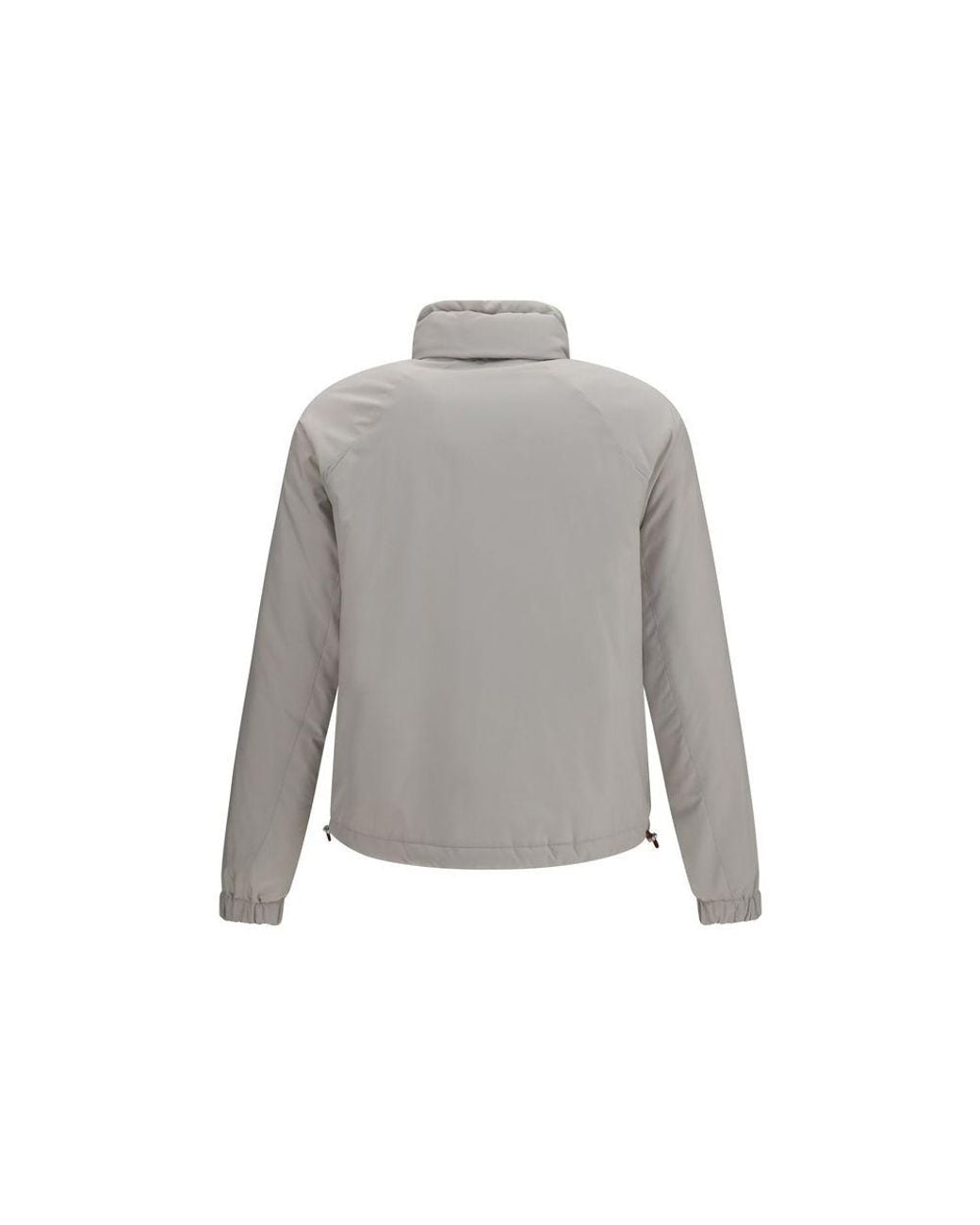 Brunello Cucinelli Gray Polyester Shell Jacket for men
