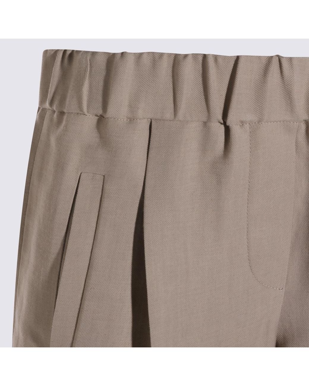 Brunello Cucinelli Natural Shorts _Vi Li