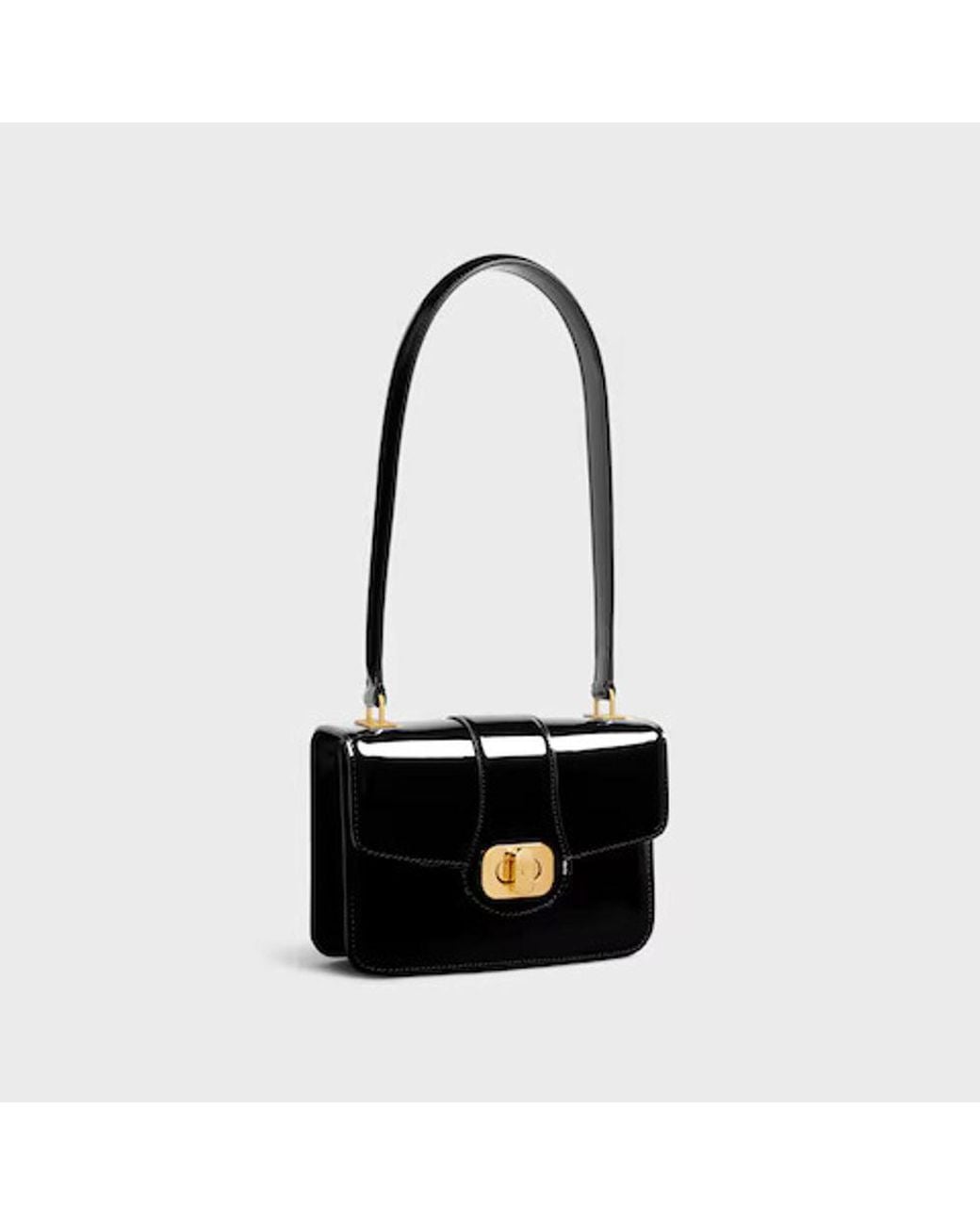 Céline Black Celine E25 Shoulder Bag