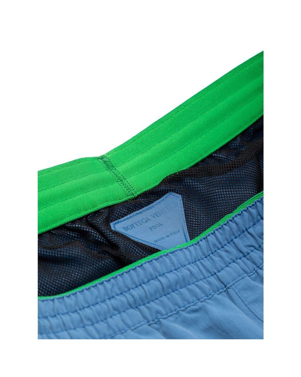 Bottega Veneta Blue Polyamide Swim Shorts for men