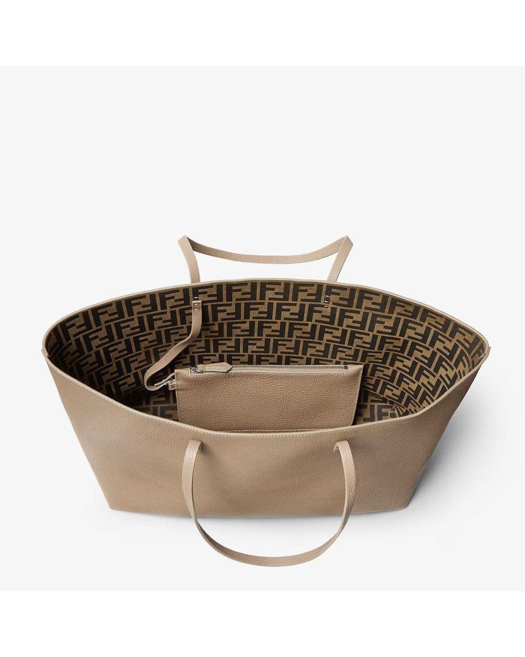 Fendi Natural Fendi H26 Tote Bag
