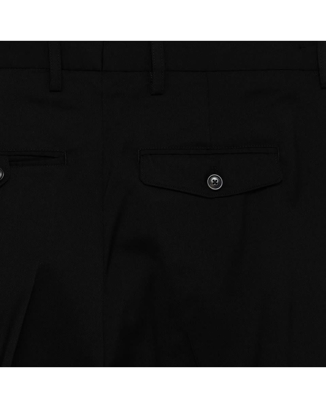 Our Legacy Black Chino 22 Virgin Wool Pants for men