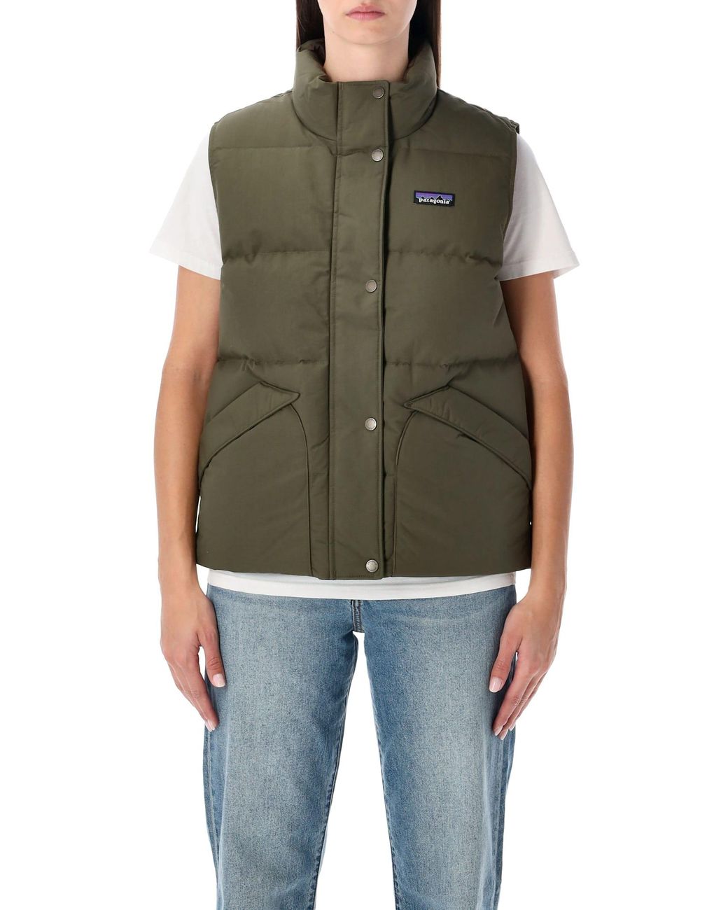 Patagonia Green Downdrift Recycled Down Vest