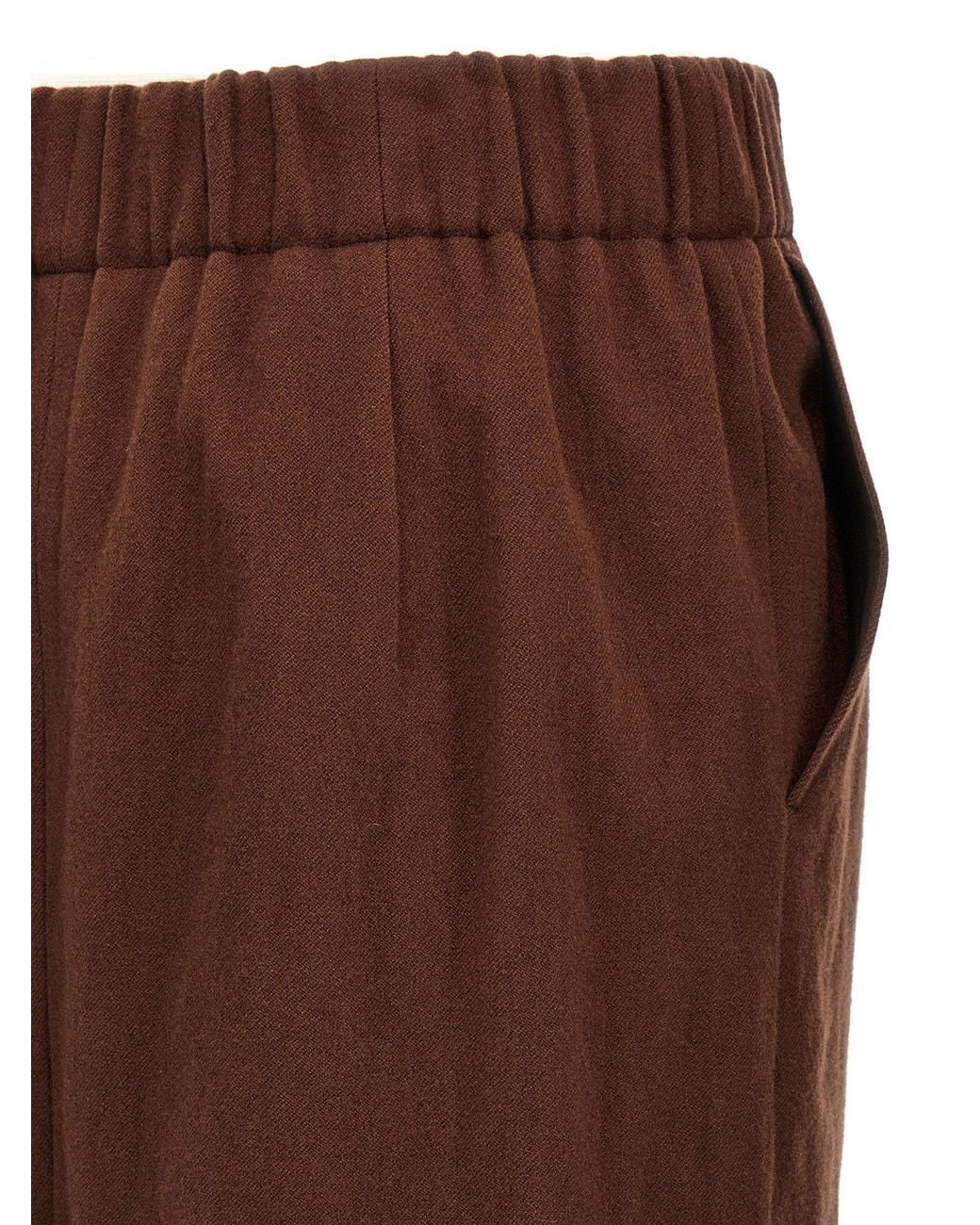 Dries Van Noten Brown Safya Skirt