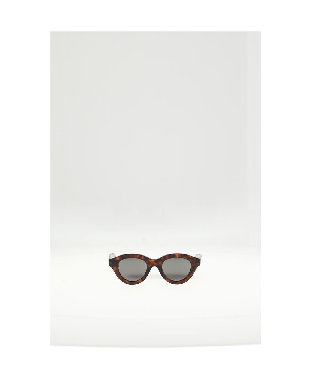 Céline White Sunglasses Triomphe Mini Acetate