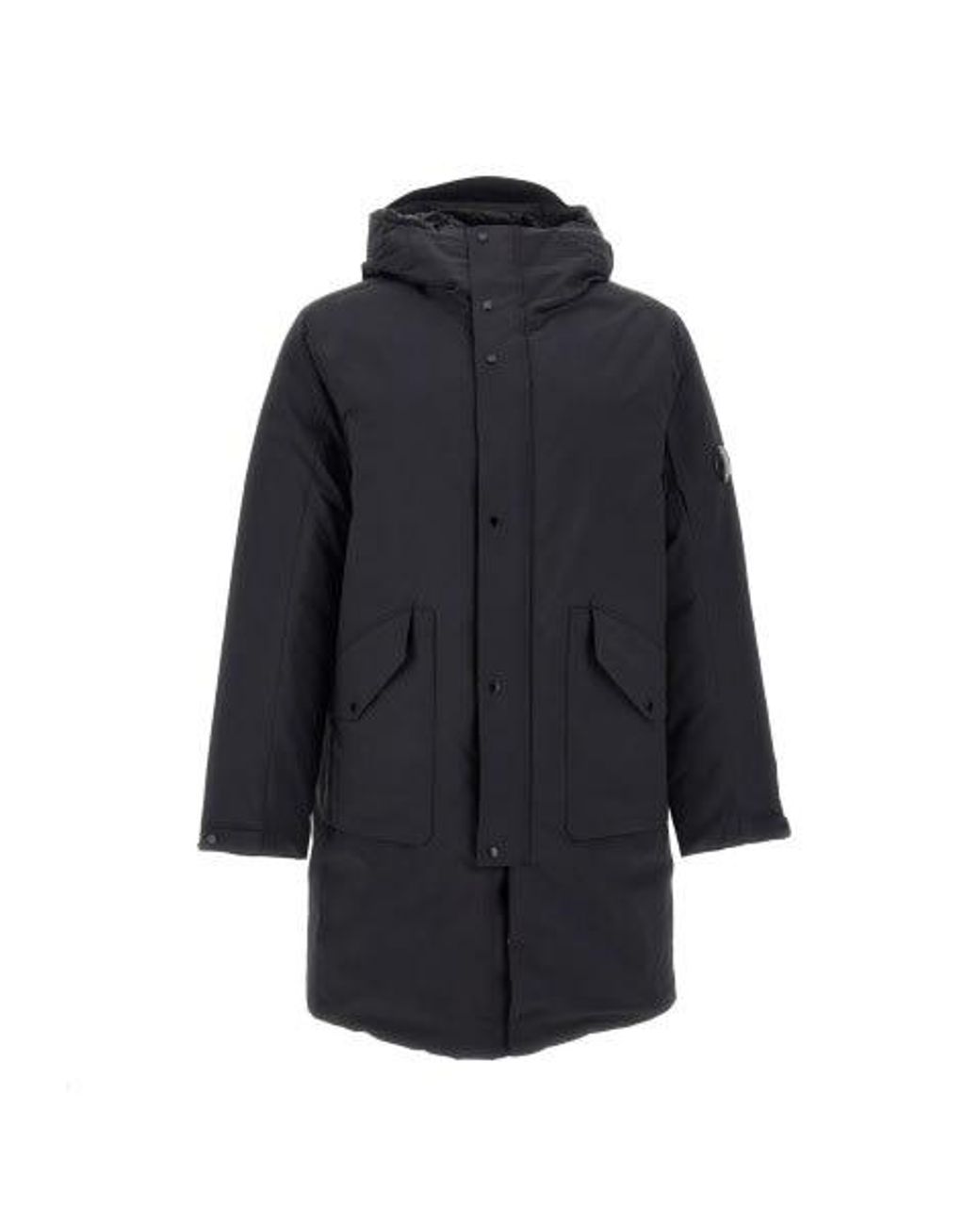 C.P. Company Micro-m (r) Down Parka in Blue for Men | Lyst