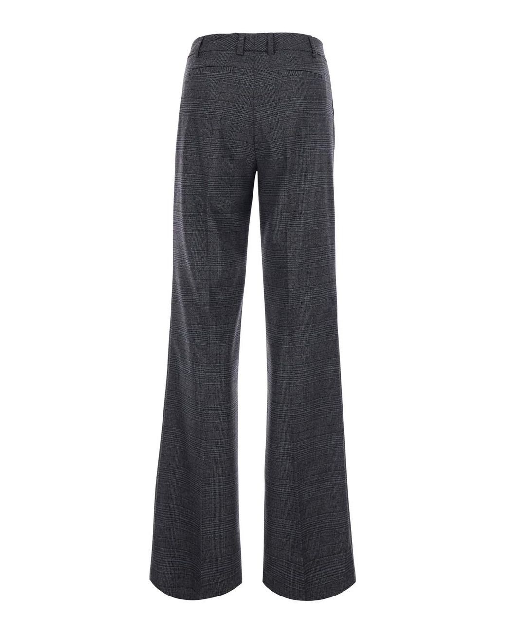 Le Plain Gray Trousers Check