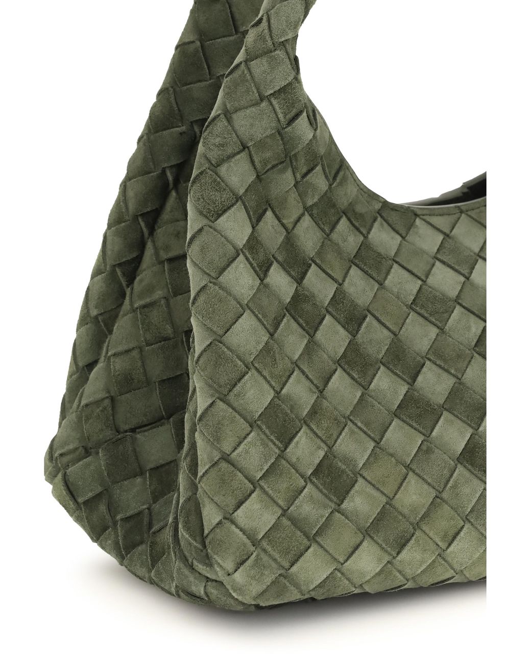 Bottega Veneta Green Bottega Veneta Campana Shoulder Bag