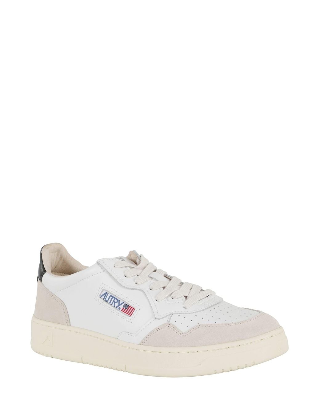 Autry White Medalist Low for men
