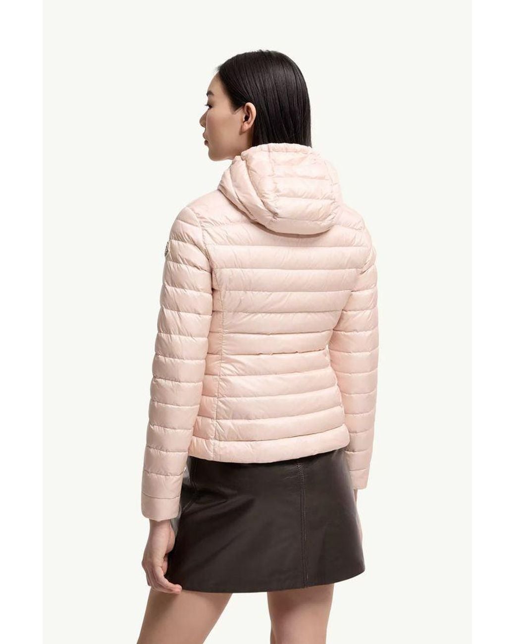 Moncler Pink Moncler Quilted Down Down Jacket