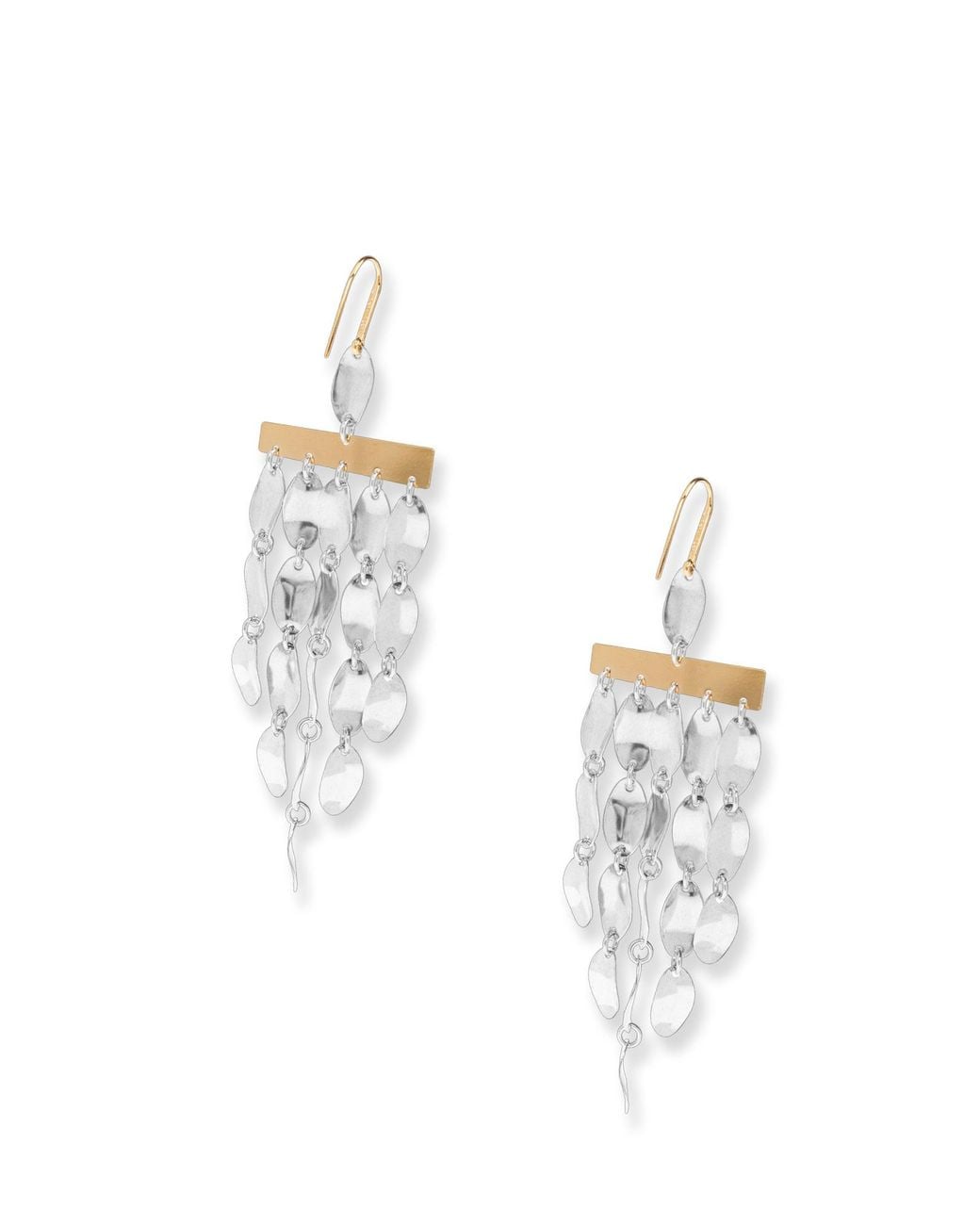Isabel Marant White Brass Earrings