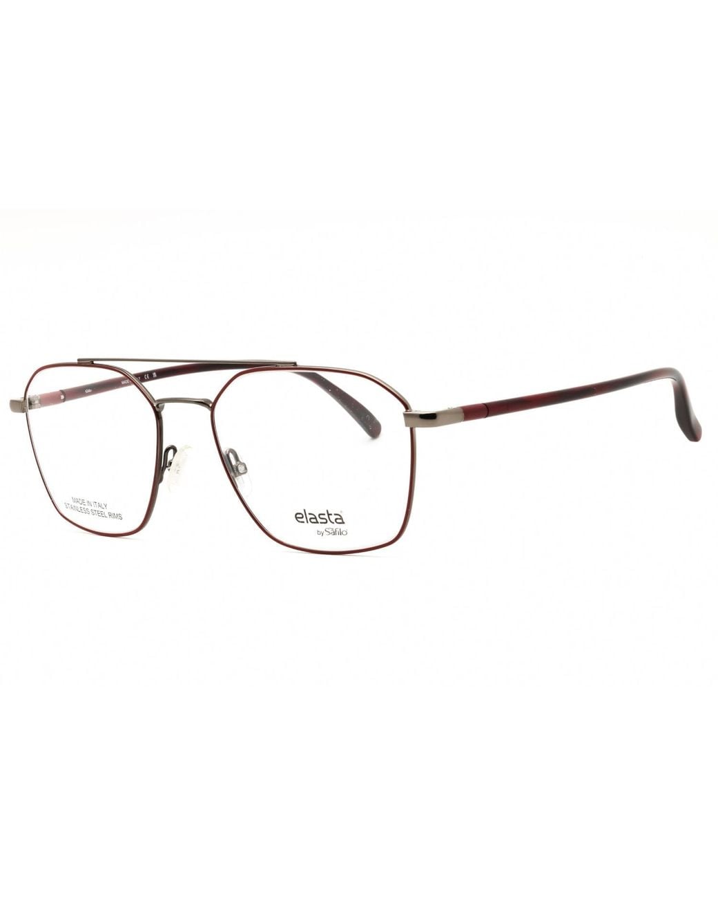 Elasta Black Elasta E8001 Eyeglasses
