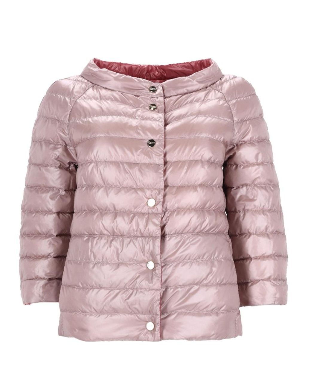 Herno Pink Herno Reversible Padded Coat