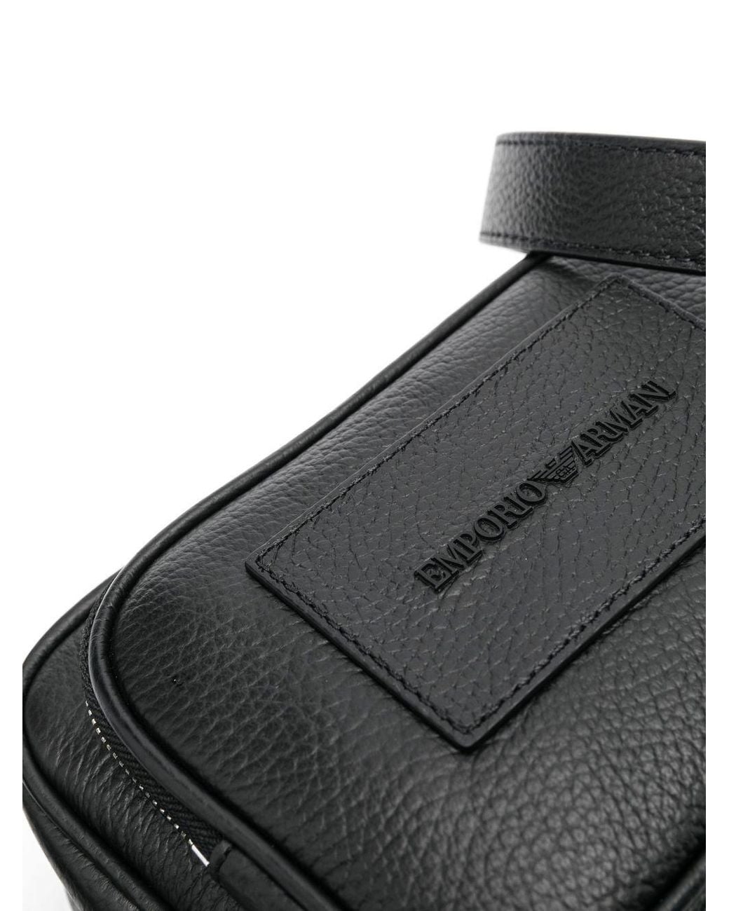 Emporio Armani Black Shoulderbags for men