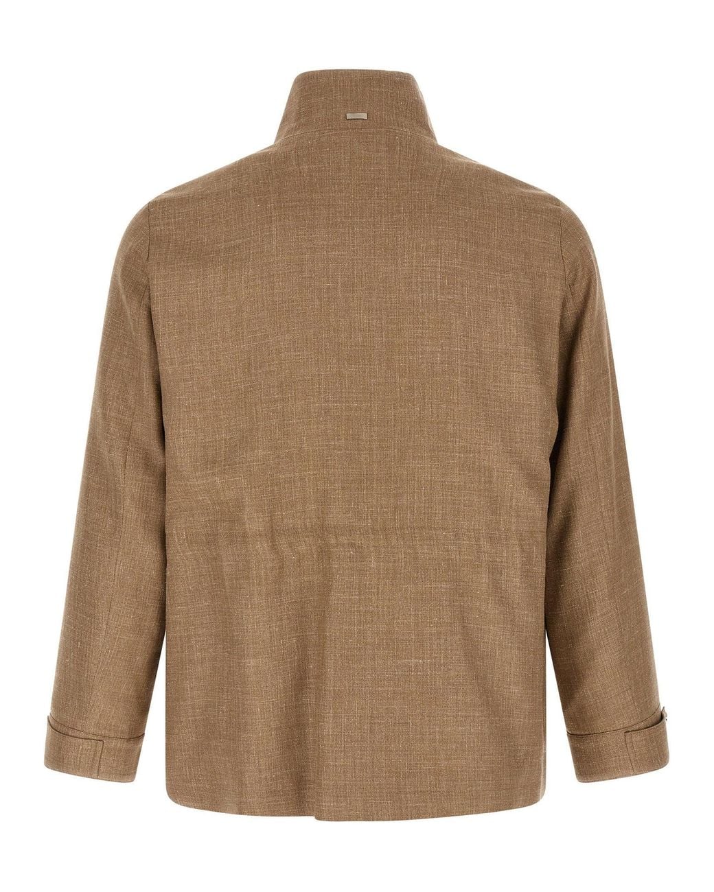 Herno Brown Field Jacket
